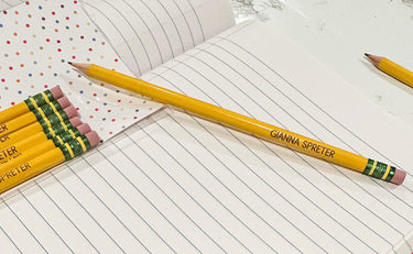Custom Pencils, Personalized Pencil, Pencils with names, Names on Pencils